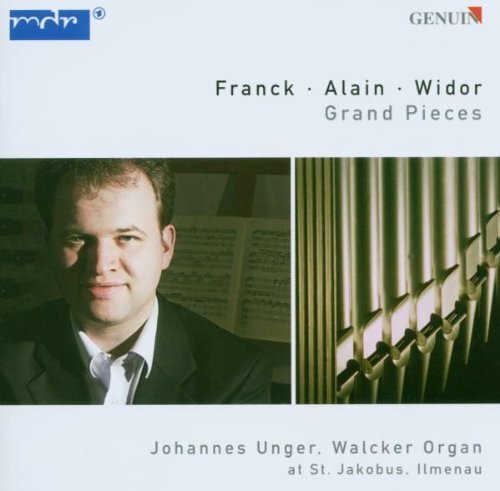 Johannes  Unger Grand Pieces for Organ (Limenau, Unger) (CD) Album