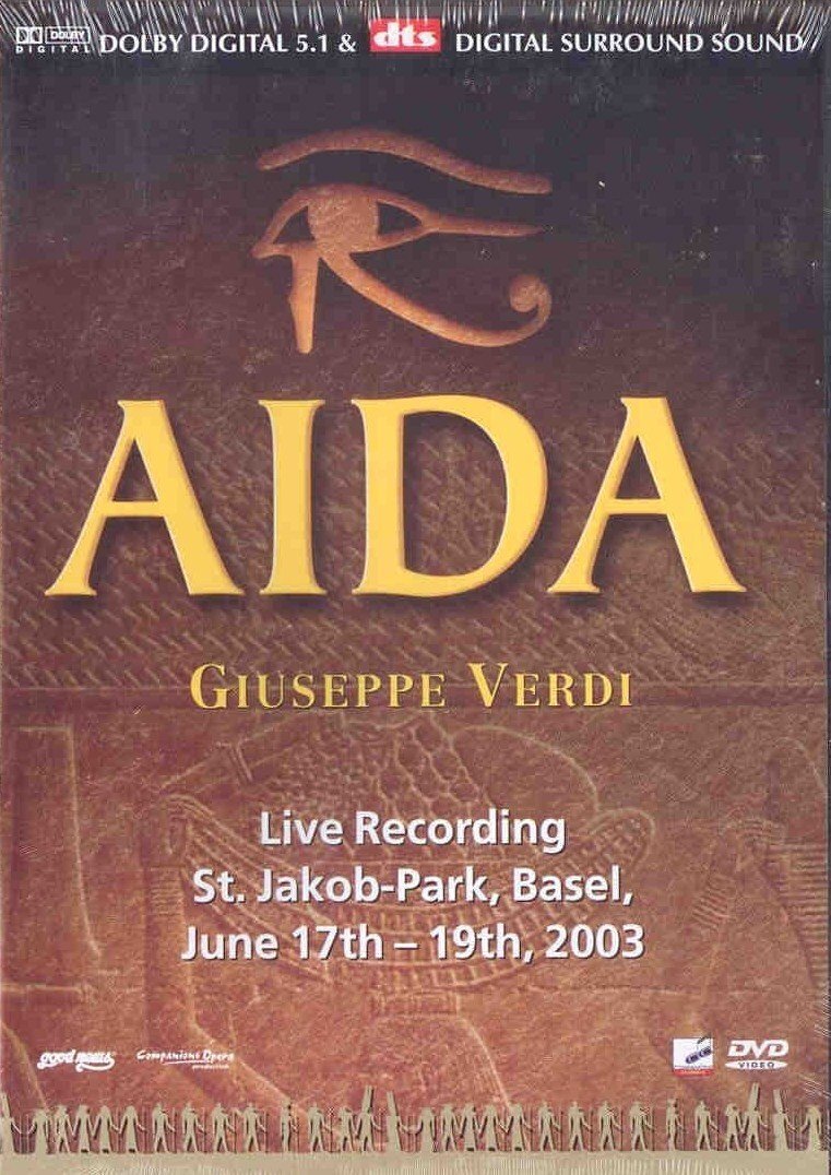 Music Dvd Giuseppe Verdi - Aida (Live Recording)