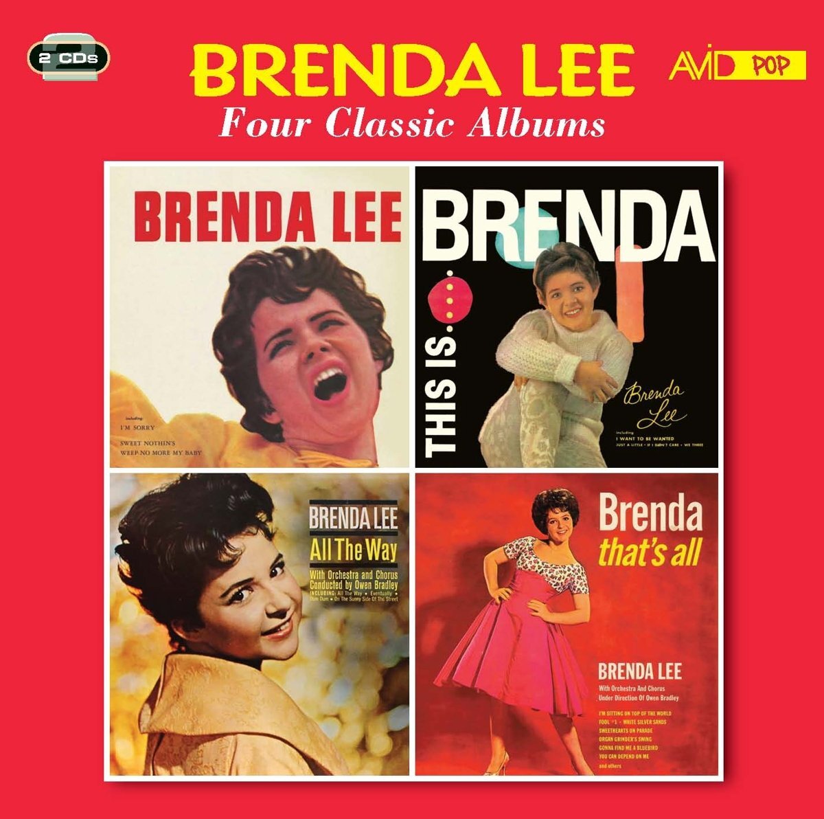 Brenda Lee Four Classic Albums (CD)