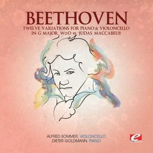 Ludwig van Beetho TWELVE VARIATIONS FOR PIANO AND VIOLONCELLO IN G MAJOR,  (CD)