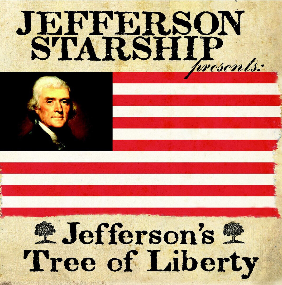 Jefferson Starship ‎– Jefferson's Tree Of Liberty (CD, Album, UK Edition)