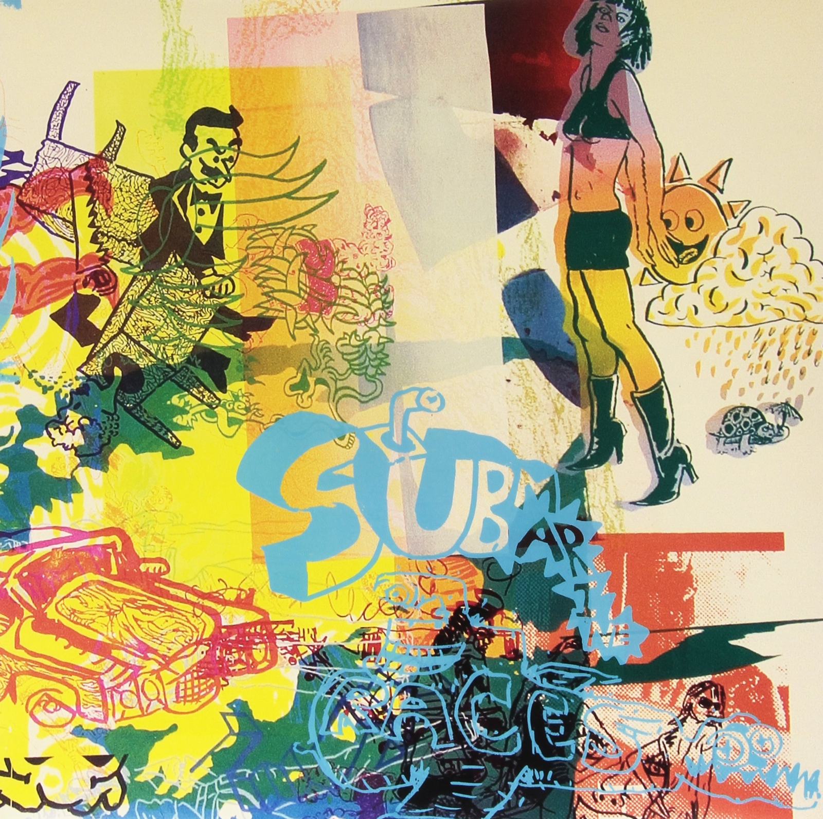 The Submarine Races Hard To Look At, Easy To See (Vinyl LP)
