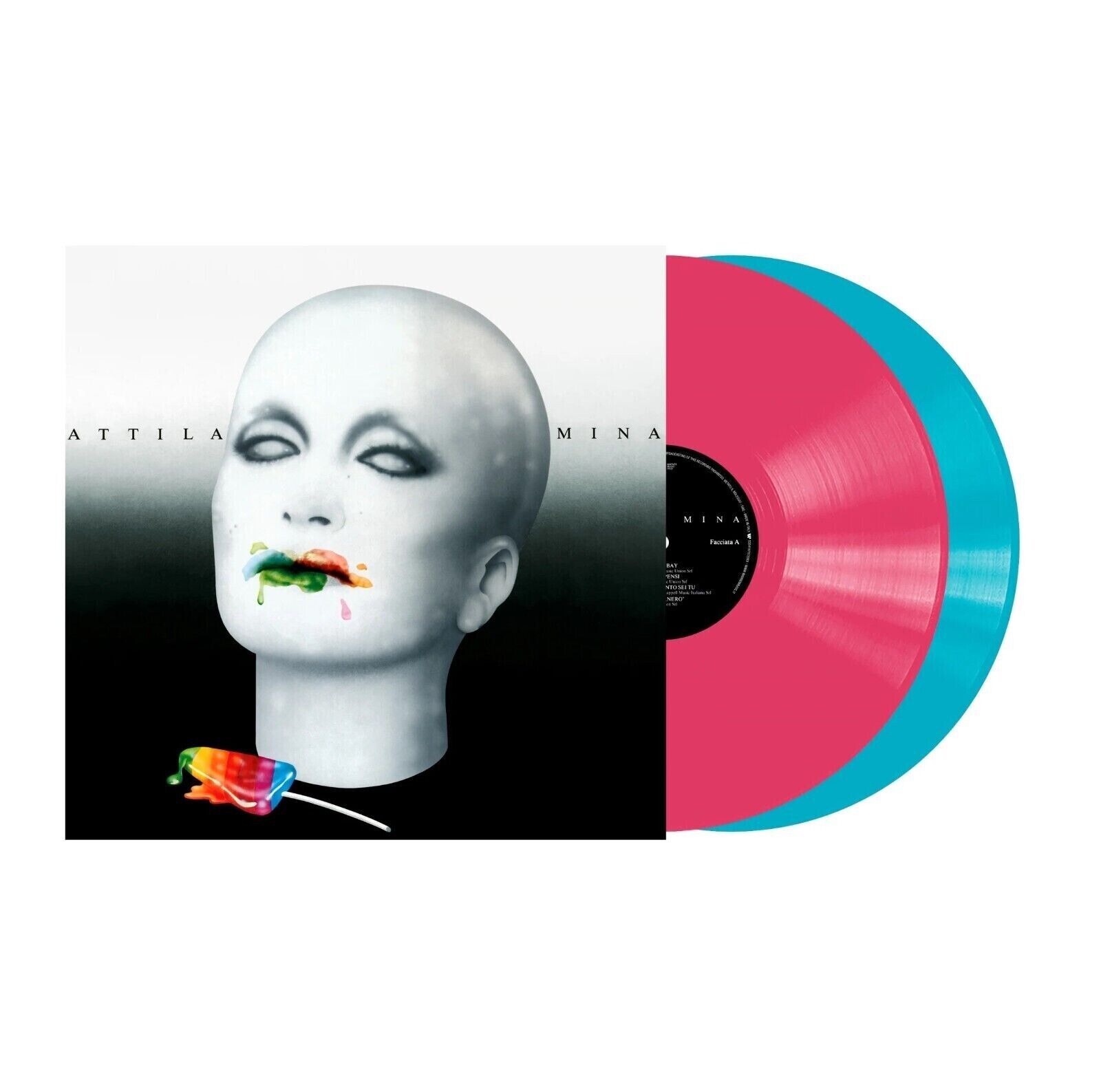 MINA - Attila. 45th ann.(2024) 2 LP magenta & tiffany Vinyl sigillato