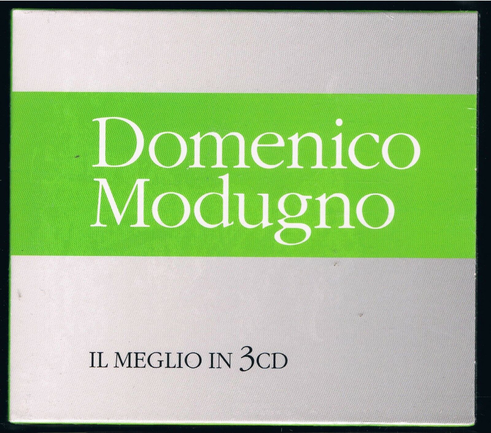 DOMENICO MODUGNO IL MEGLIO IN 3 CD BOX 3 CD F.C. NUOVO SIGILLATO!!!