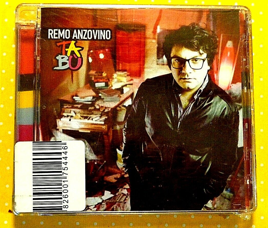 REMO ANZOVINO  -  TABU' -  CD 2008 NUOVO SIGILLATO