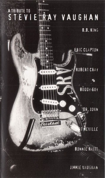 VARIOUS - A TRIBUTE TO STEVIE RAY VAUGHAN - VHS ,PAL,NEW,NO SEALED,NON SIGILLATA