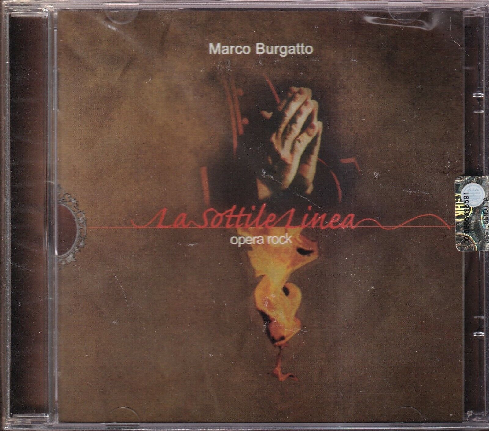 EBOND  Marco Burgatto - La Sottile Linea (Opera Rock)  CD 5019