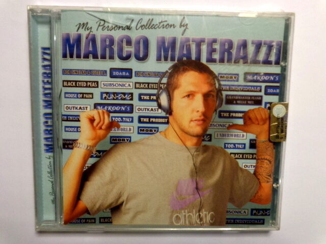 MARCO MATERAZZI  -  MY PERSONAL COLLECTION  -  CD NUOVO E SIGILLATO