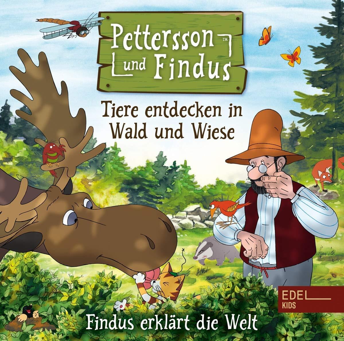 Pettersson und  Pettersson und Findus: Tiere entdecken in Wald und Wiese -  (CD)