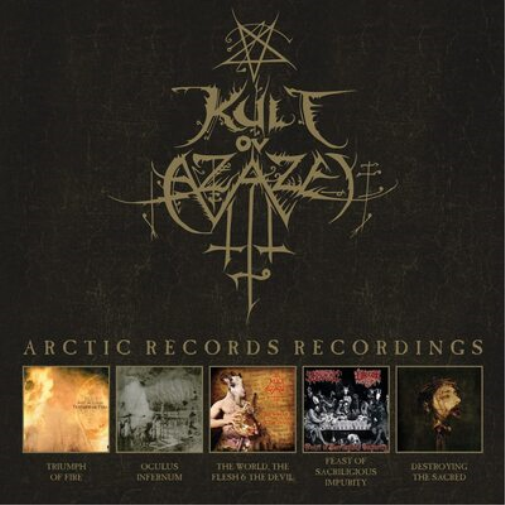 Kult Ov Azazel Arctic Records Recording (CD) Box Set