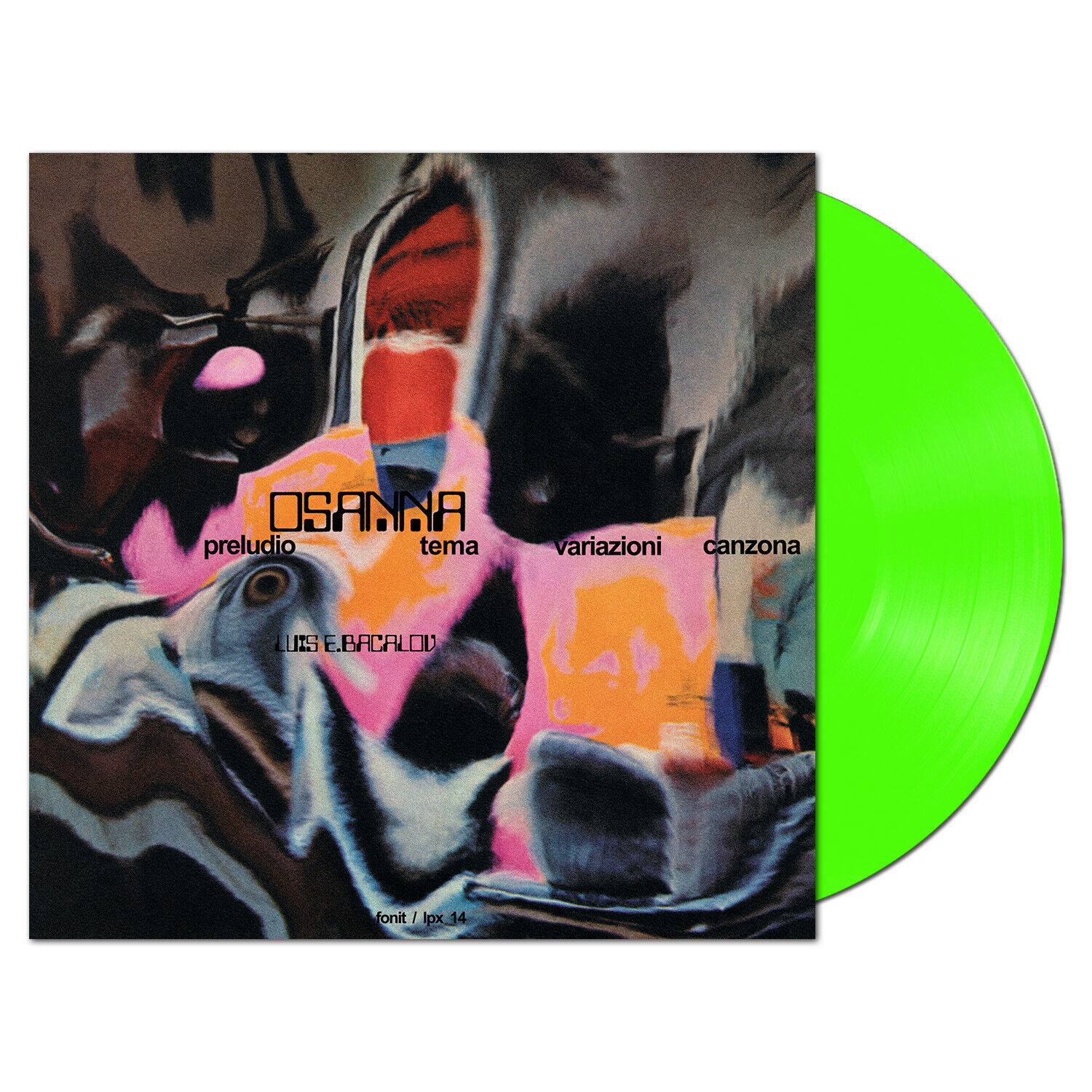 OSANNA Milano calibro 9 (ltd.ed.green vinyl) LP OST italian prog