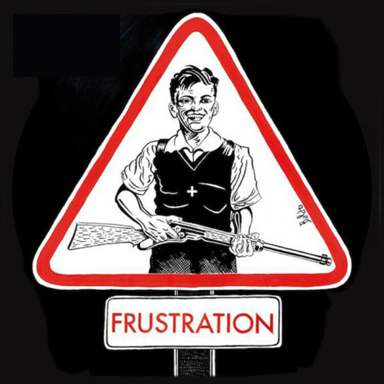 Frustration Dying Cities (Remixes) (Vinyl LP) 7" Single