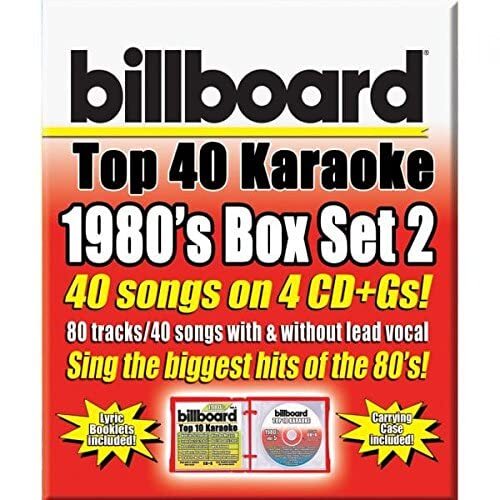 BILBOARD TOP 40 KARAOKE 1980'S BOXSET 2 (CD)
