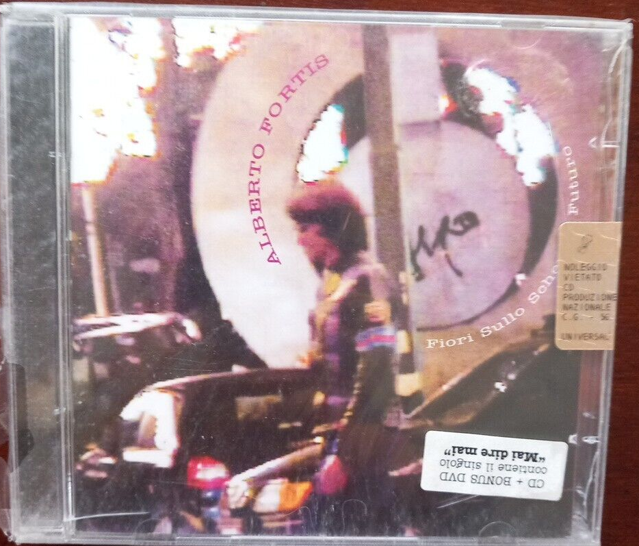 CD+DVD Alberto Fortis Fiori Sullo Schermo Futuro Universal 2005 Nuovo Sigillato