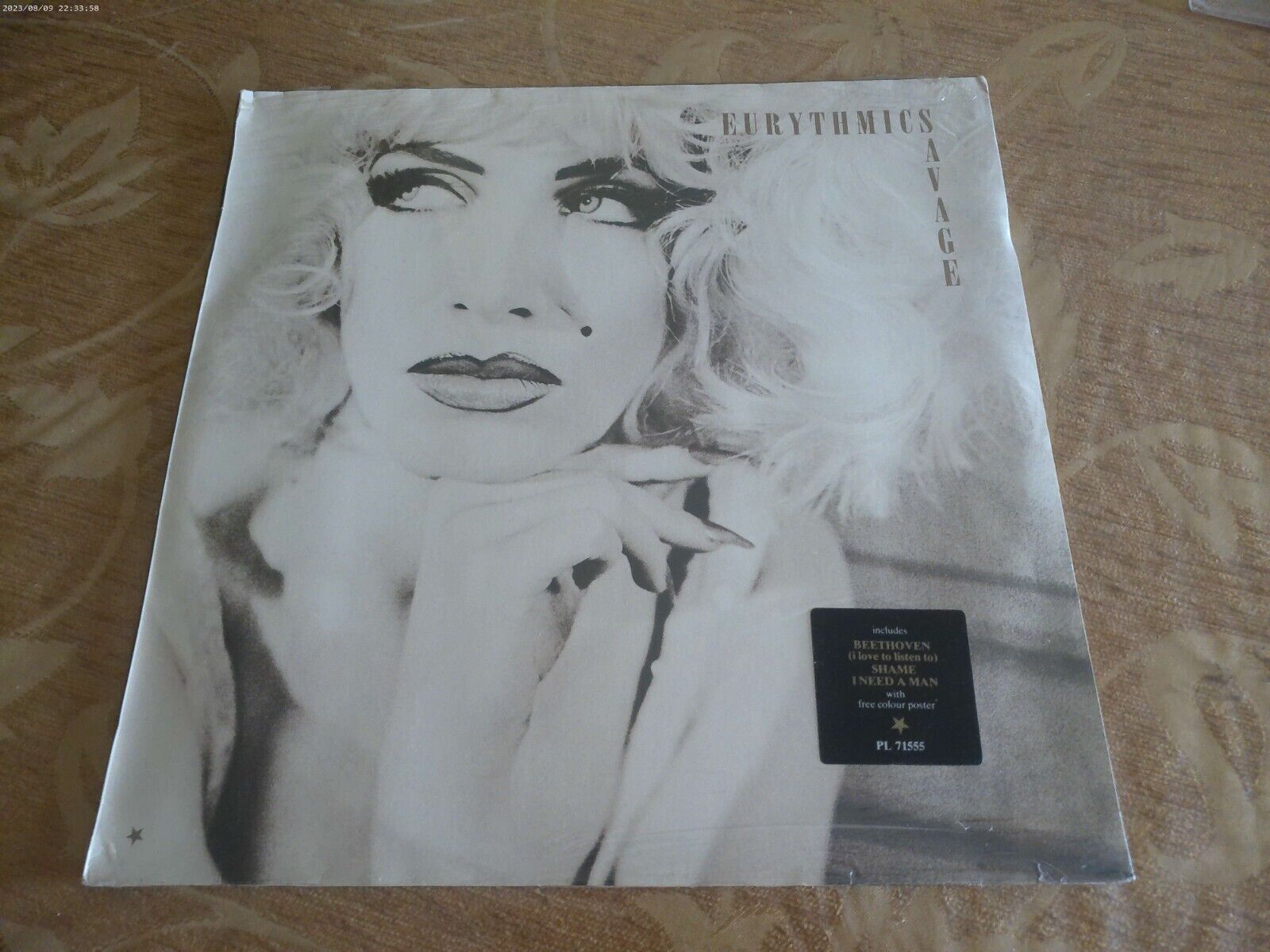Eurythmics ‎– Savage LP 1987 Italy M/NM new sealed