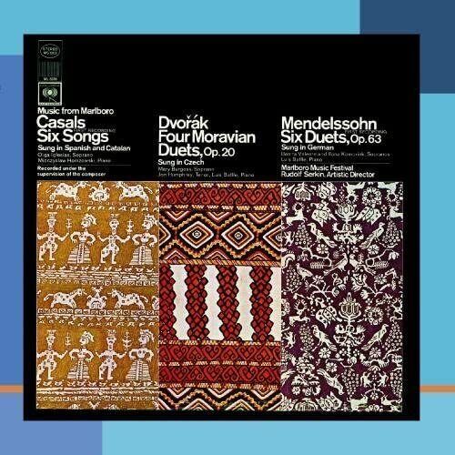 Marlboro Music  Music from Marlboro - Casals: Six Songs / Dvorak: Four Mora (CD)