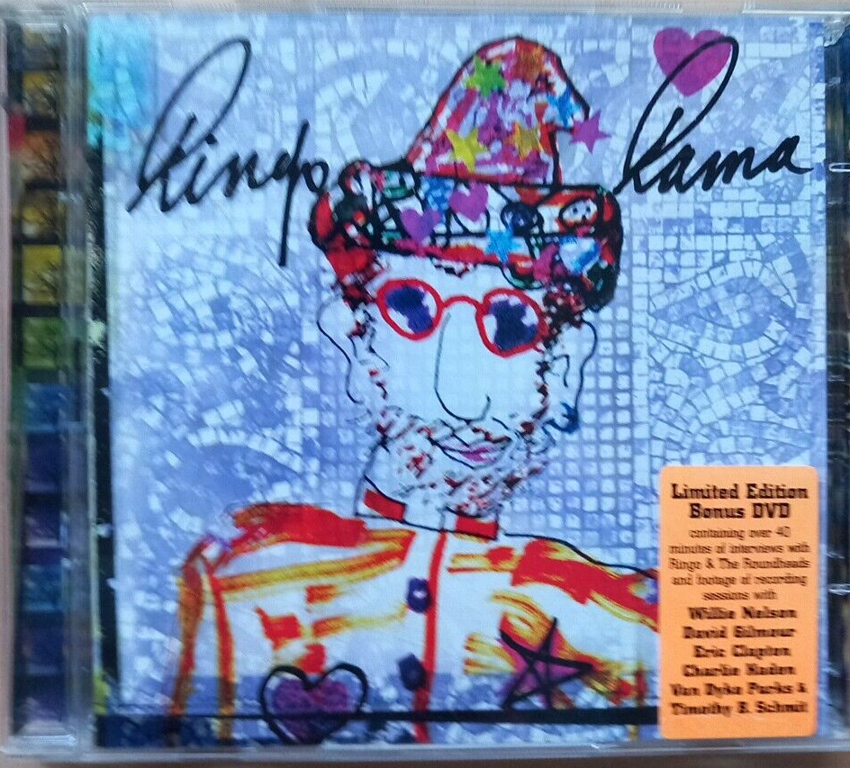 CD+DVD Ringo Starr "Ringo Rama" Koch Records 2003 Nuovo Mai Usato Non Sigillato