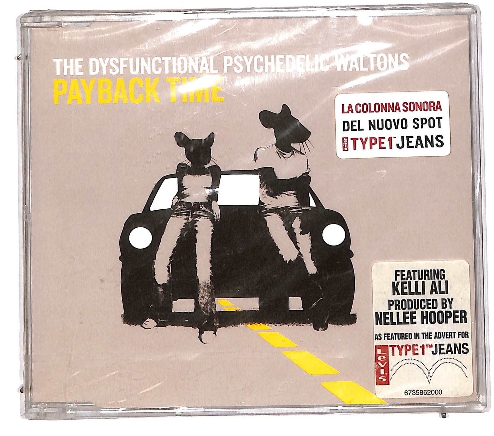 EBOND The Dysfunctional Psychedelic Waltons - Payback Time - CD CD110968