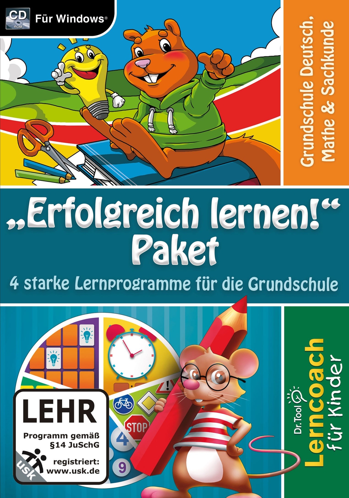 Erfolgreich lernen Paket. Für Windows Vista/7/8/8.1/10 (CD)
