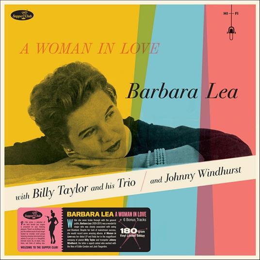 BARBARA LEA - A WOMAN IN LOVE  LP