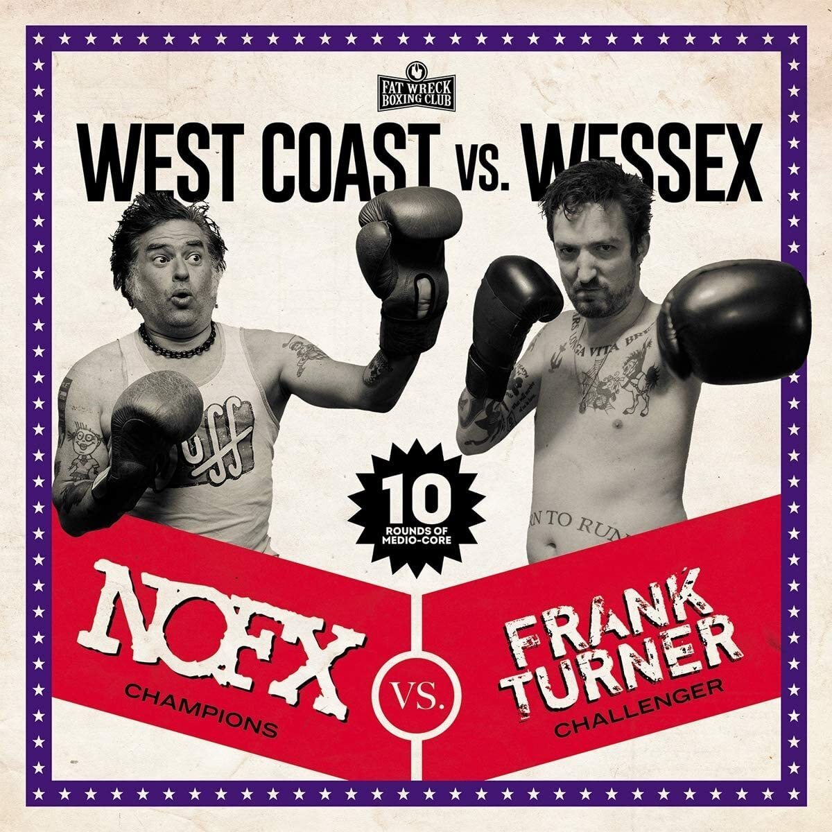 NOFX/Frank Turner West Coast Vs. Wessex (CD) Album