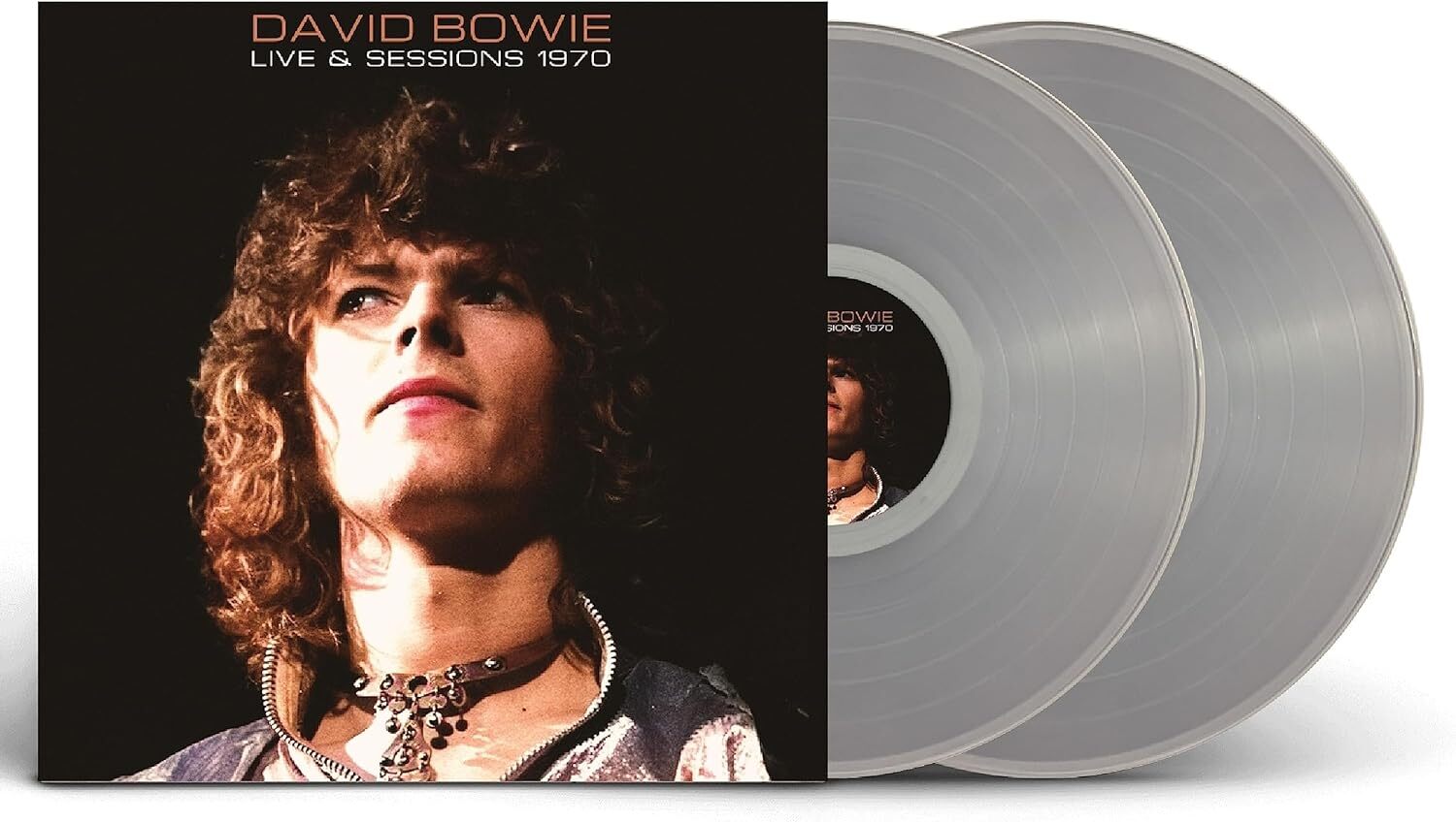 David Bowie Live & Sessions 1970 (Vinyl LP) 12" Album (Clear vinyl)