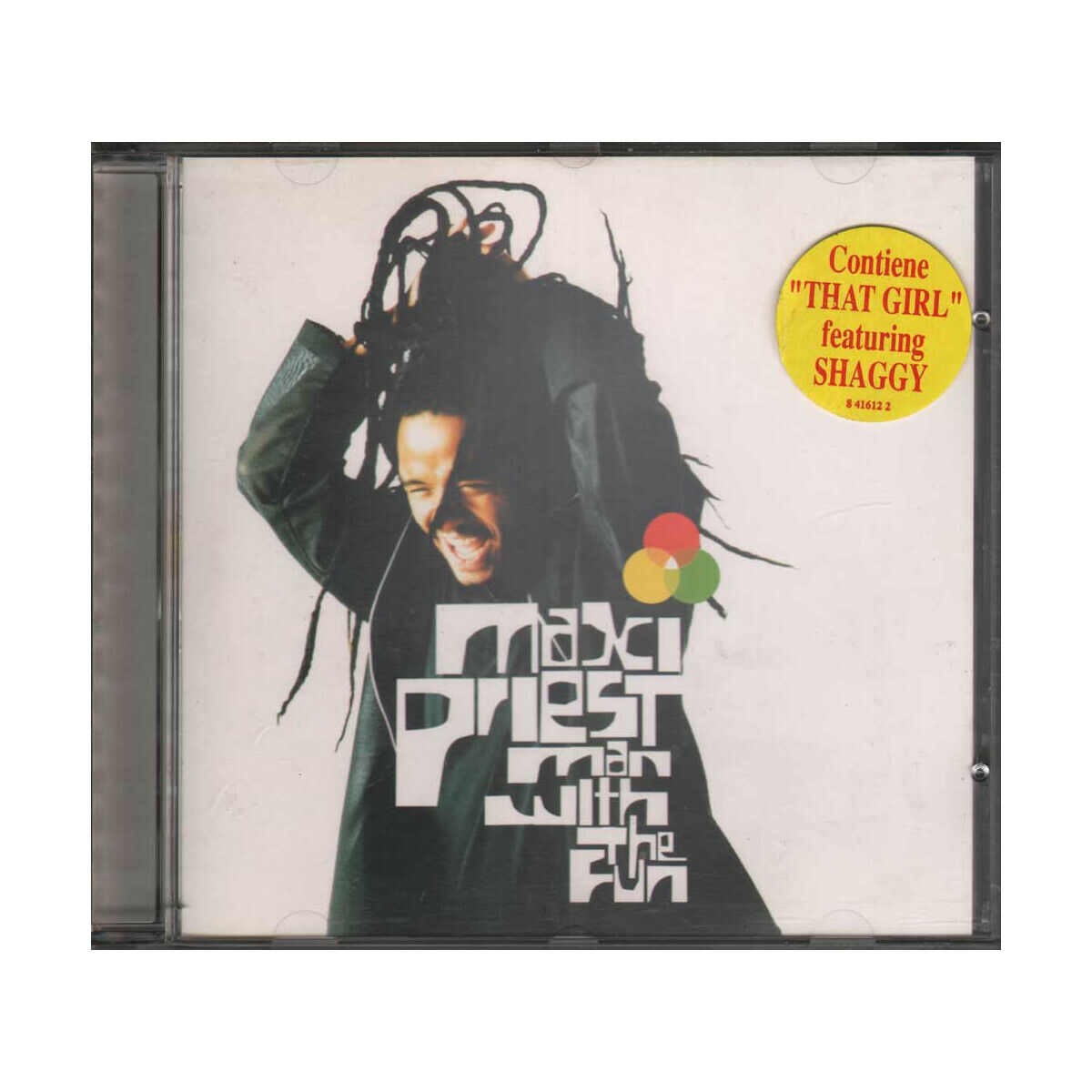 Maxi Priest CD Man With The Fun / Virgin Timbro SIAE Secco Nuovo 0724384161224
