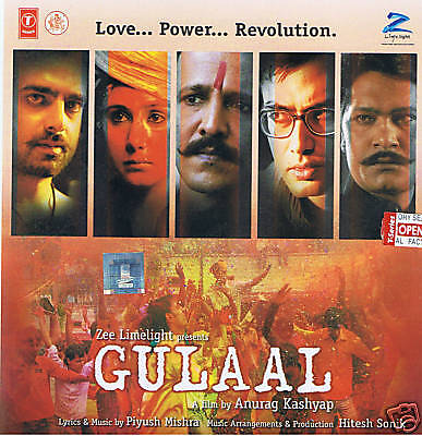 Gulaal - Originale Bollywood Colonna Sonora CD