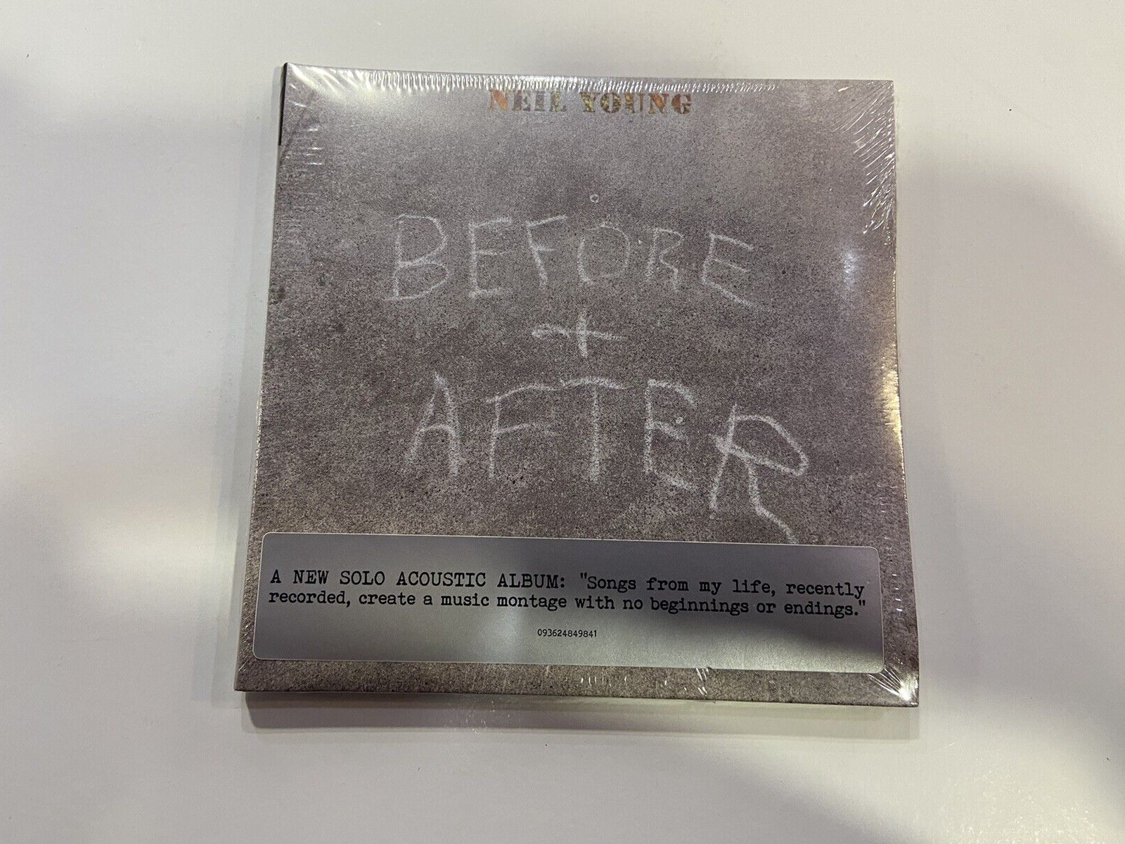 CD NEIL YOUNG BEFORE AFTER NUOVO SIGILLATO SPEDIZIONE RACCOMANDATA GRATIS