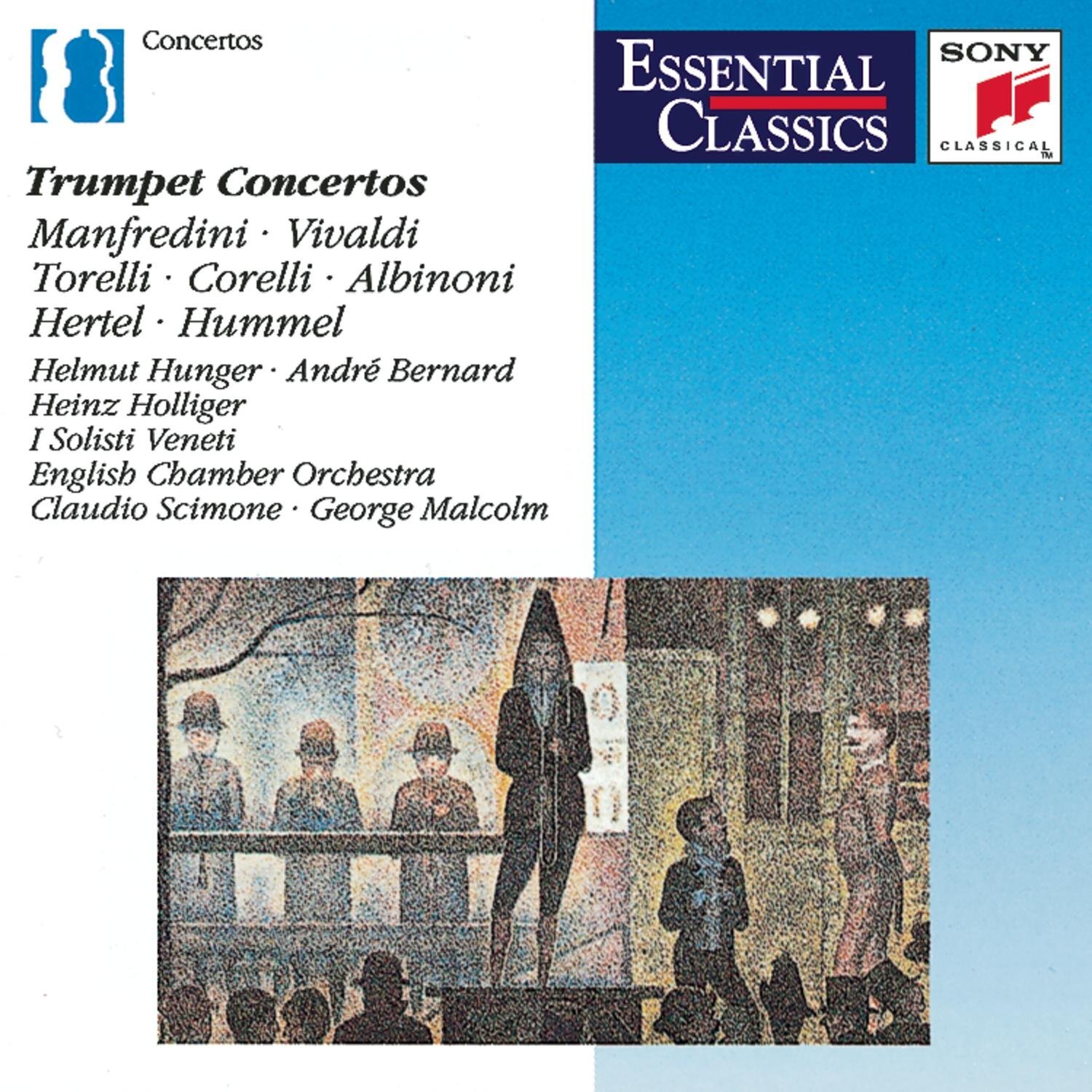 Helmut Hunger,  Manfredini / Vivaldi / Torelli / Corelli / Albinoni Hertel  (CD)