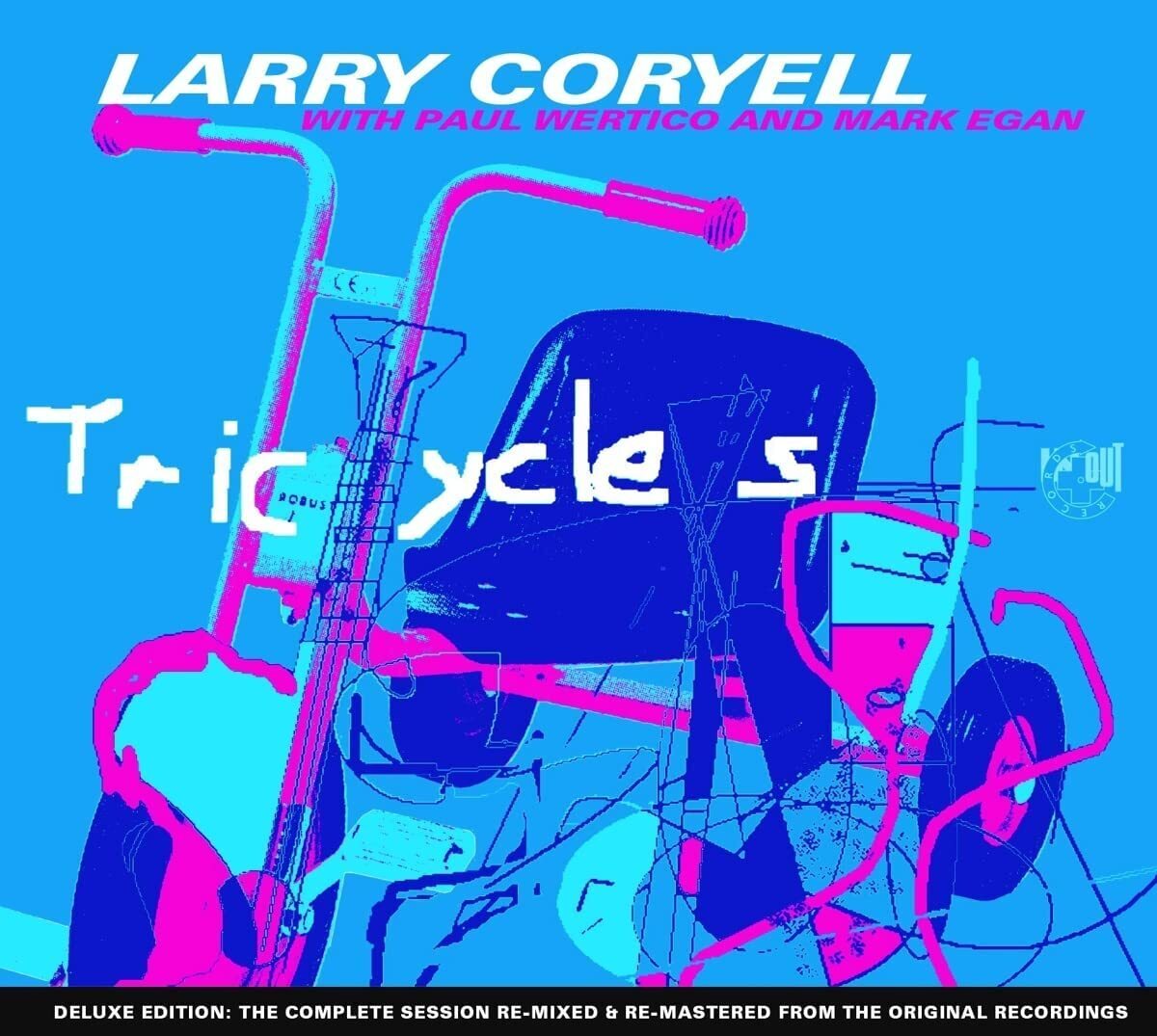 Larry Coryell, Paul Wertico & Mark Egan Tricycles (CD) Deluxe  Album Digipak