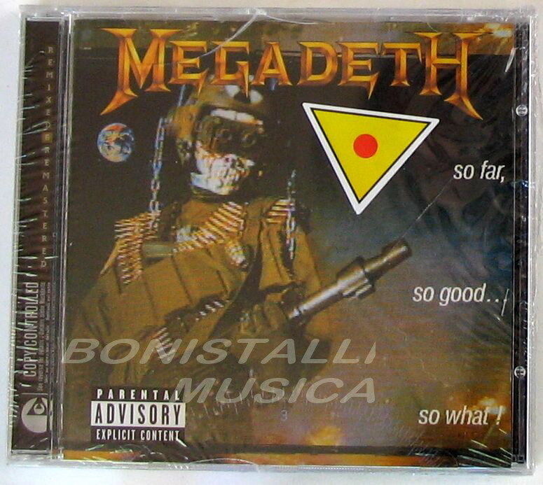 MEGADETH - SO FAR, SO GOOD...SO WHAT! - Bonus Tracks CD Sigillato
