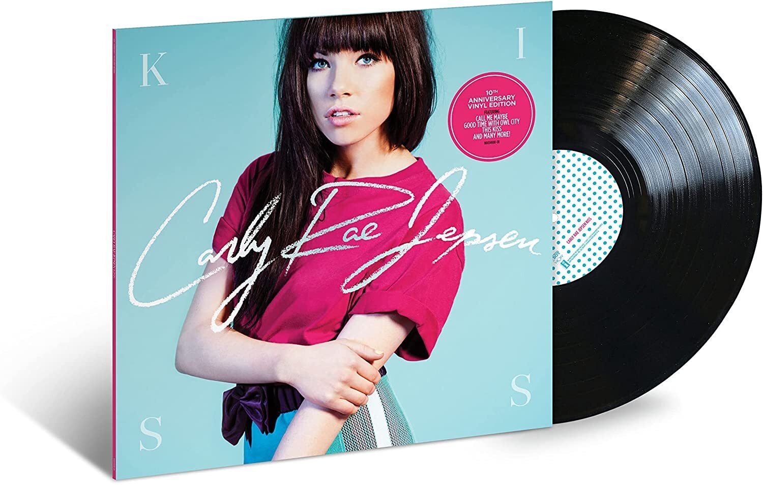 Carly Rae Jepsen Kiss (Vinyl LP) 10th Anniversary  12" Album