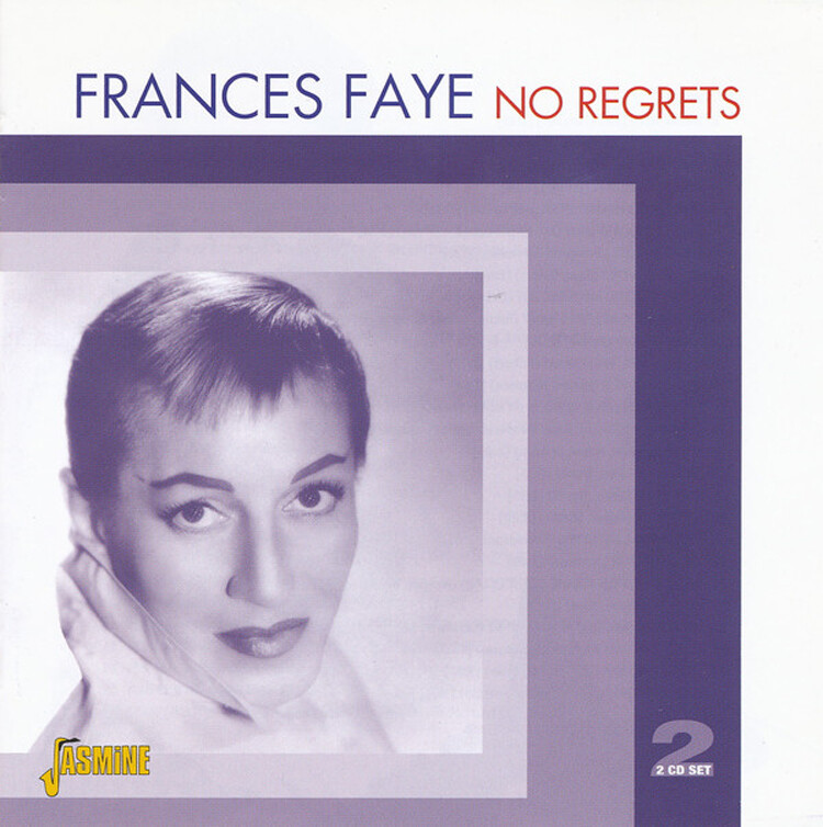Frances Faye No Regrets (CD) Album