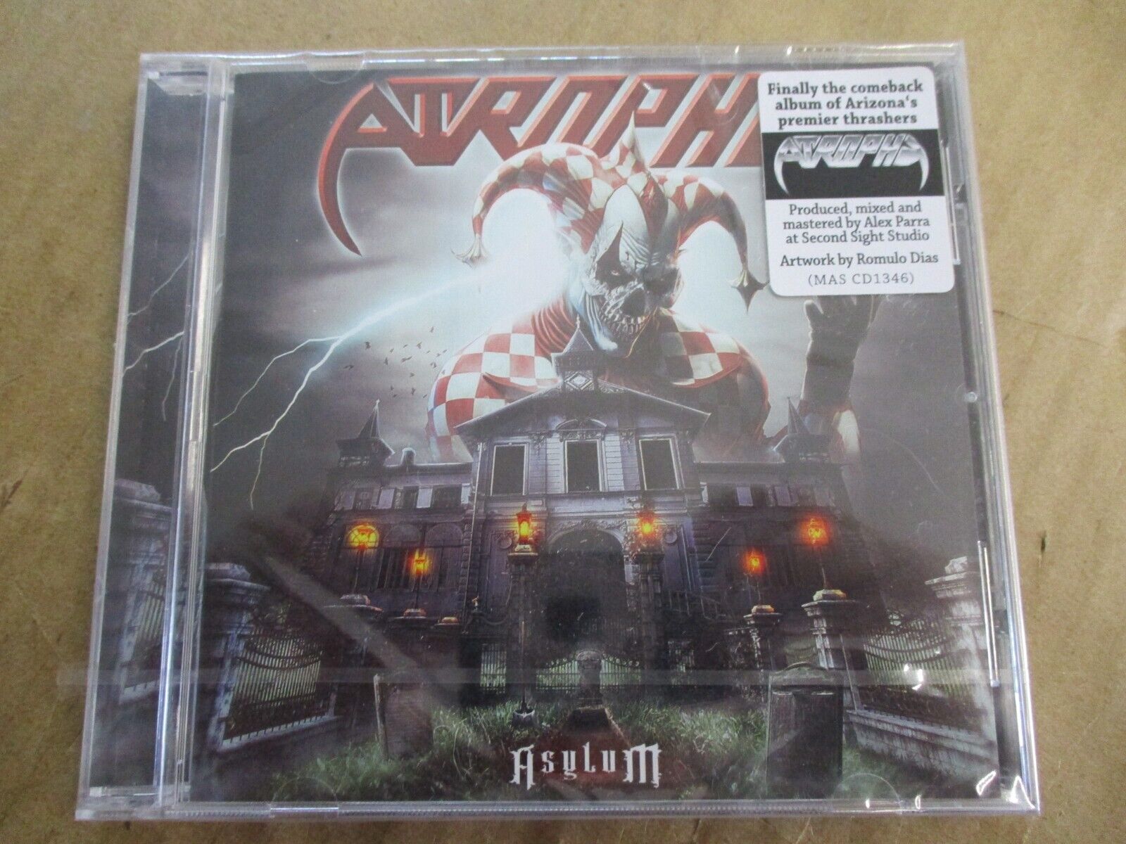 ATROPHY - ASYLUM - CD SIGILLATO 2024
