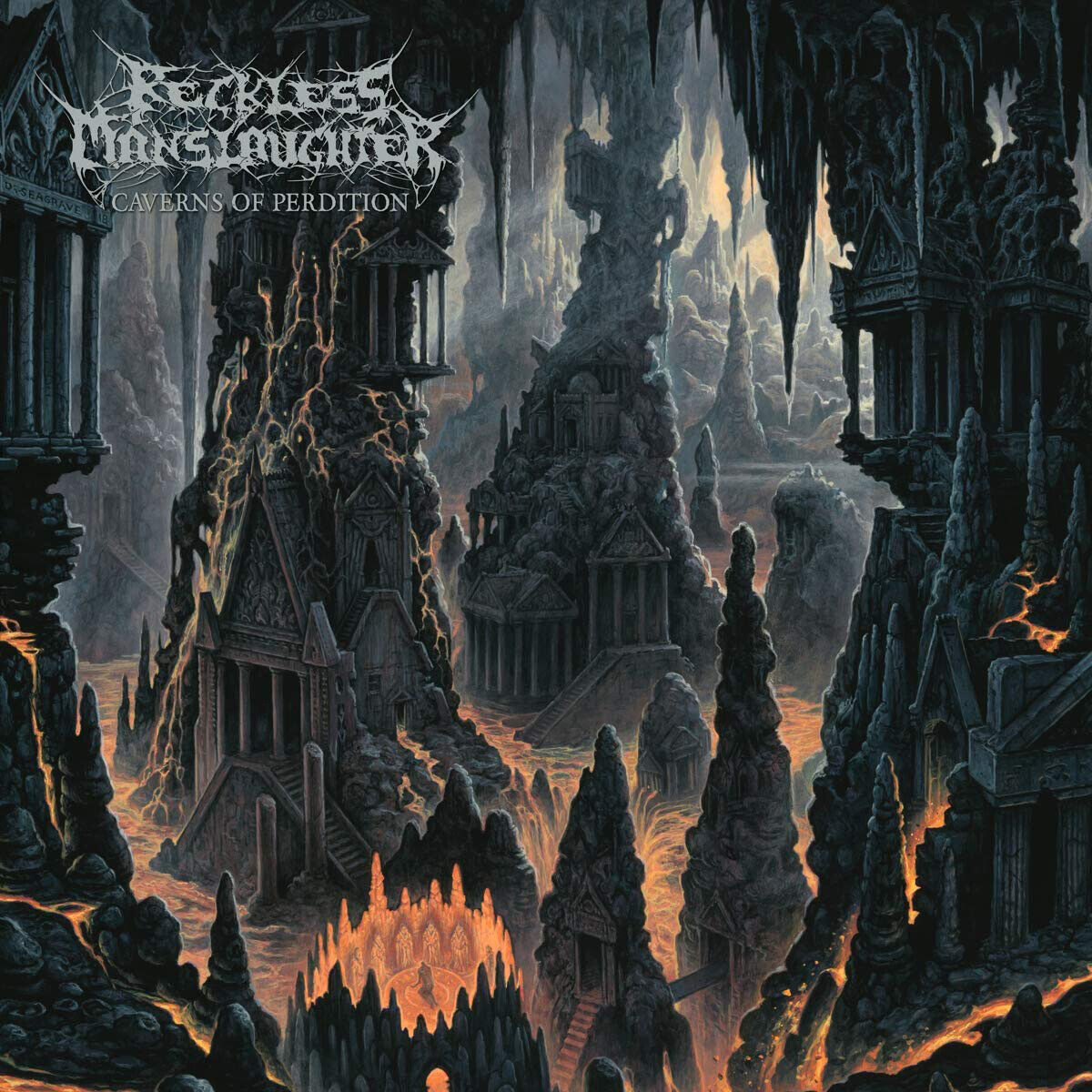 Reckless Manslaughter Caverns of Perdition (CD) Album