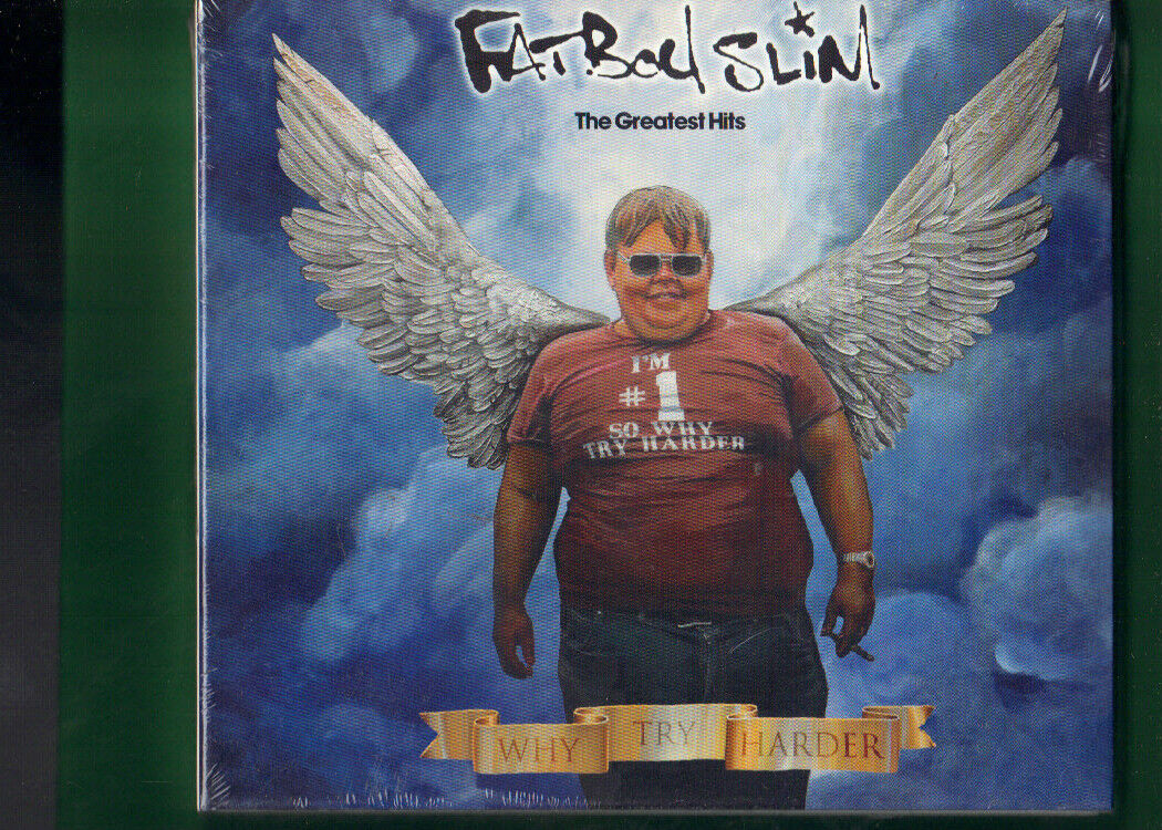FATBOY SLIM - WHY TRY HARDER THE GREATEST HITS CD BONUS DVD DIGIPACK SIGILLATO