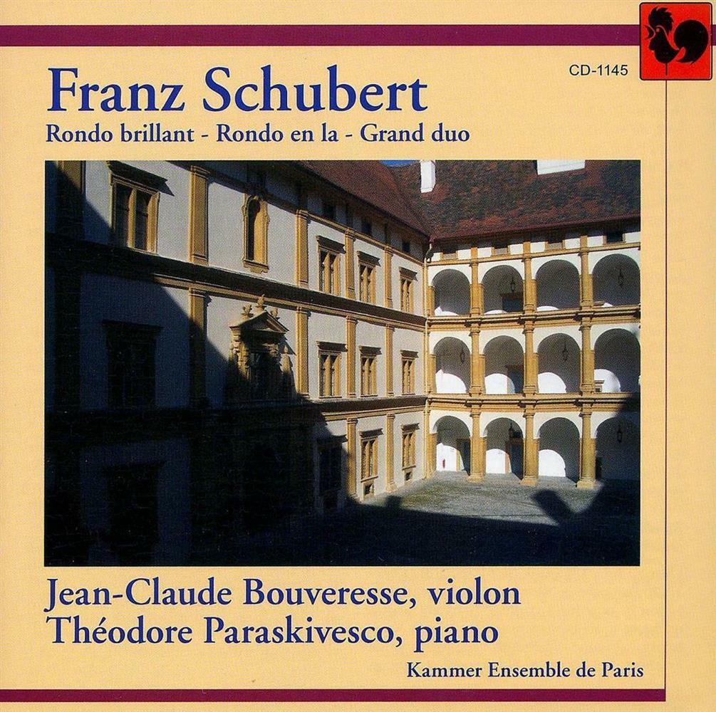Rondo Brillant, Rondo En La, Grand Duo - Franz Schubert (Audio Cd)