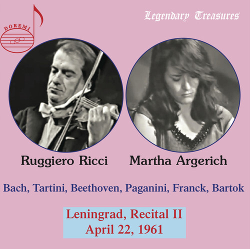 7024784 Audio Cd Martha Argerich / Ruggiero Ricci - Martha Argerich & Ruggiero R