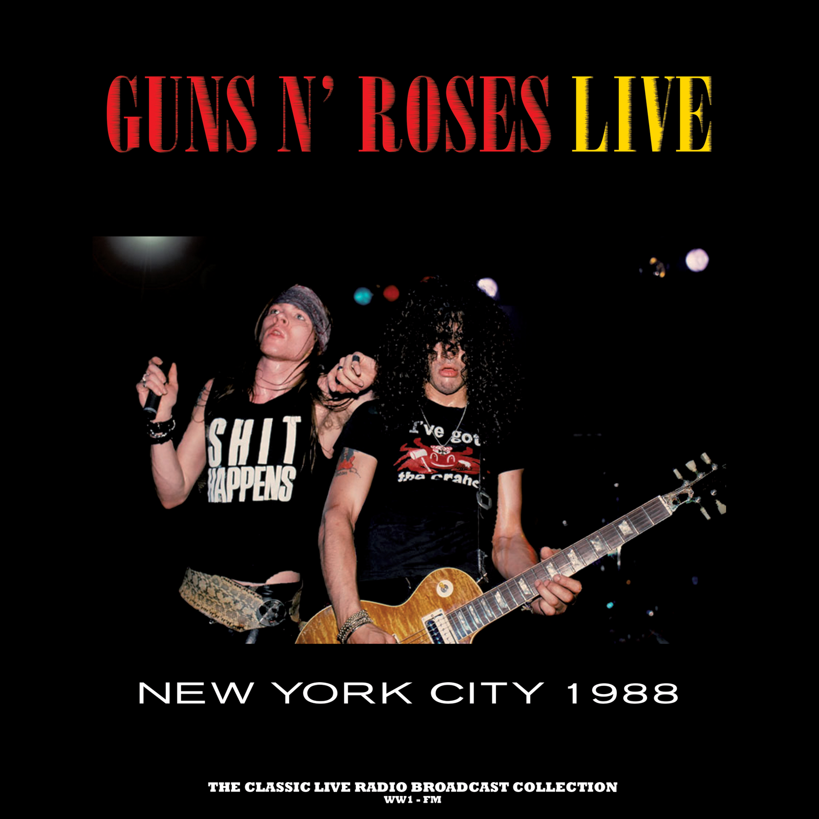 Vinile Guns And Roses - Live In New York City 1988 (Yellow Vinyl)