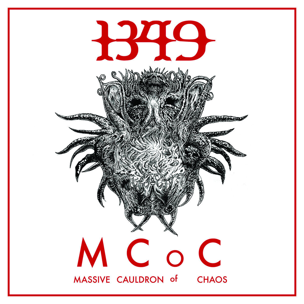 1349 Massive Cauldron of Chaos (Vinyl LP) 12" Album Coloured Vinyl