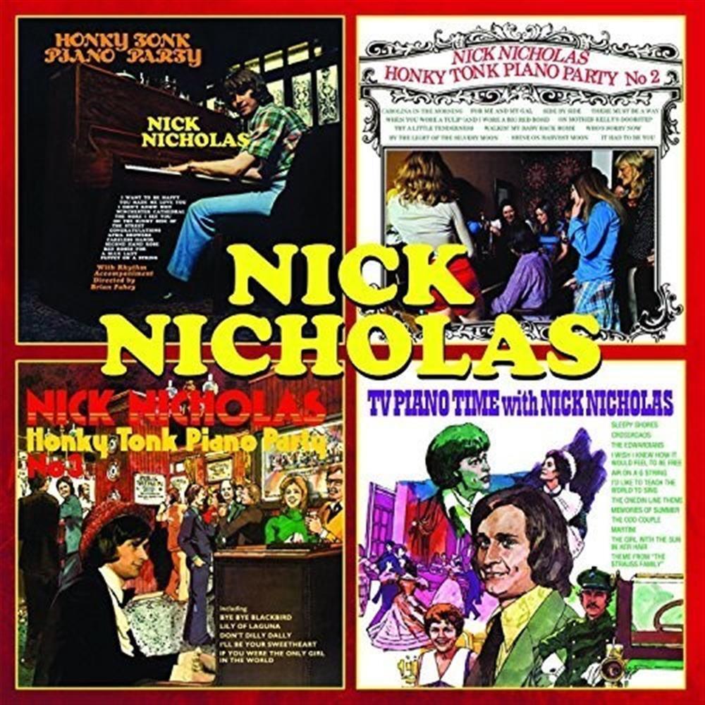 Honky Tonk Piano Party 1 2 3 & Tv Piano Time - Nick Nicholas (Audio Cd)