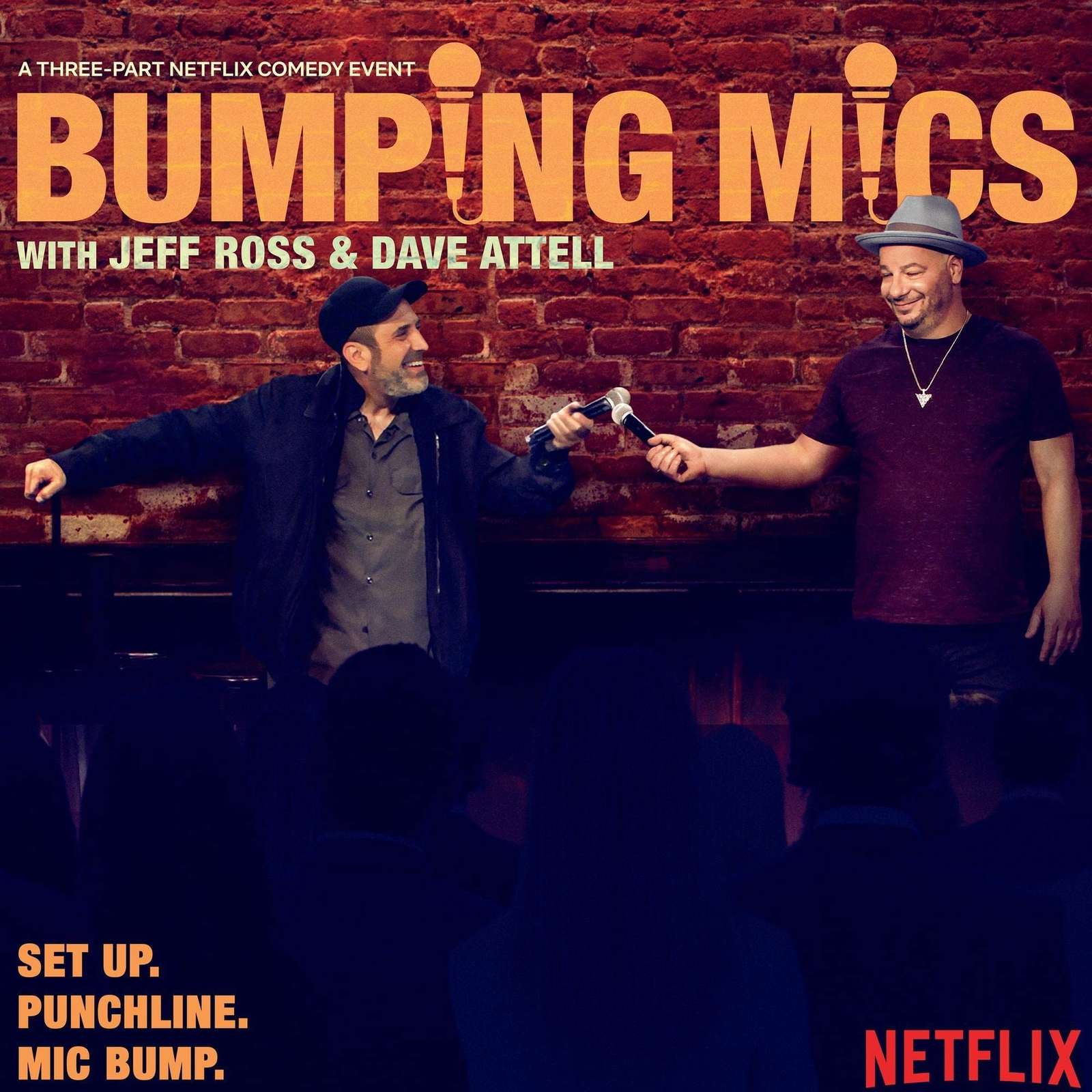 Jeff Ross & Dave Attell Bumping Mics With Jeff Ross & Dave Attell (Vinyl LP)