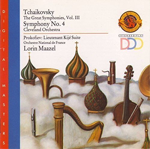 Tchaikovsky: Sinfonia n.4 - Prokofiev: Lieutenant Kijé Suite / Lorin Maazel - CD