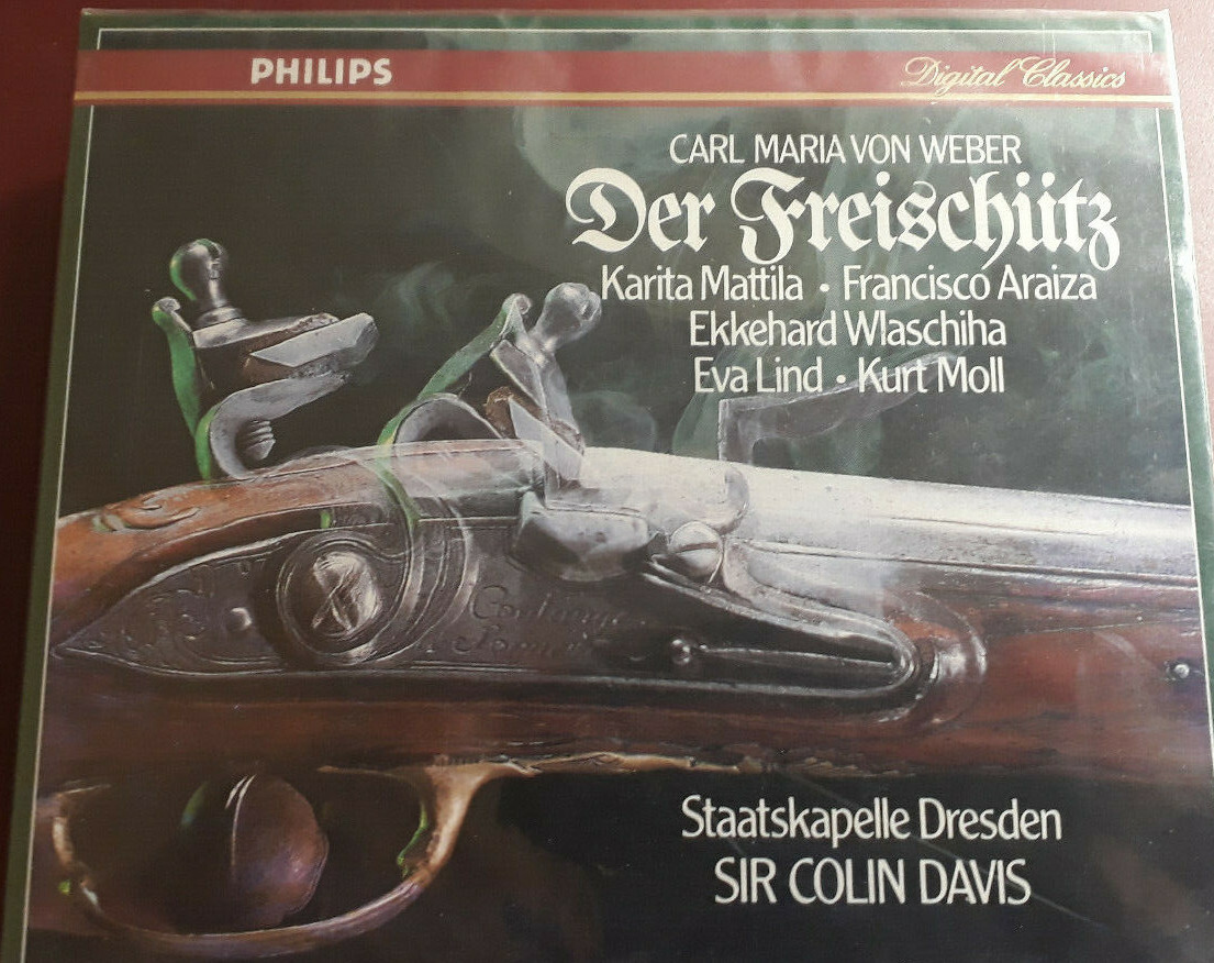 WEBER DAVIS LORENZ MATTILA LIND MOLL- DER FREISCHUTZ *2 CD NEW SEALED SIGILLATO