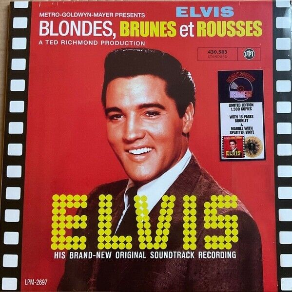 ELVIS PRESLEY Blondes, brunes at rousses LP Record store day 2022 nuovo