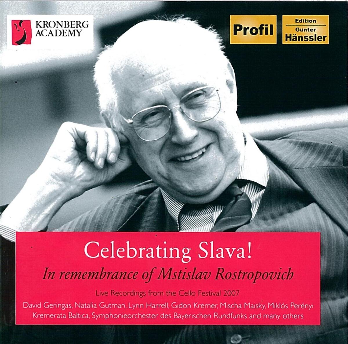 David Geringas Celebrating Slava (Geringas, Kremer, Maisky) (CD) Album