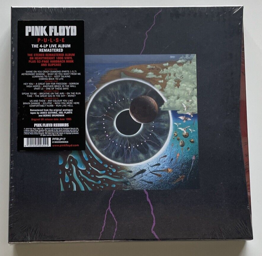 Pink Floyd  Pulse - 4 LP, BOX SET, SIGILLATO, 180g, REMASTERED