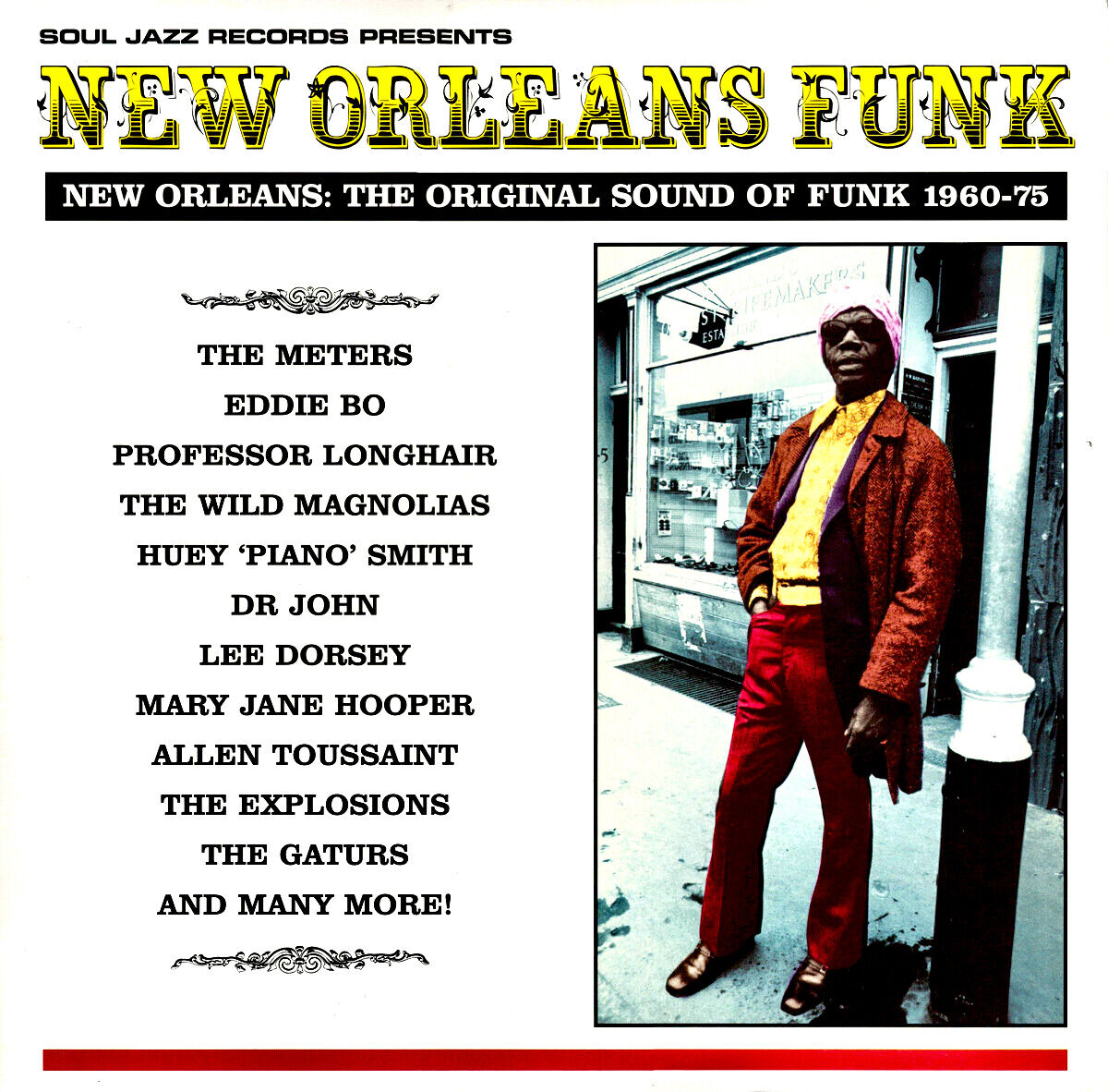 New Orleans Funk: The Original Sound Of Funk 1960-75 (3 LP, Compilation)