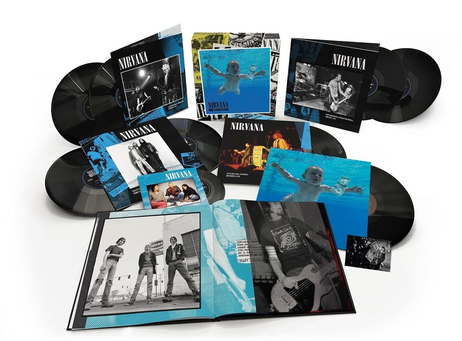 Nirvana - Nevermind 30th Anniversario Super Deluxe 8 LP /7 " Singolo